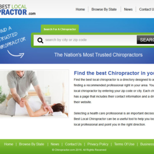 Find The Best Local Chiropractor Find The Best Local Chiropractor